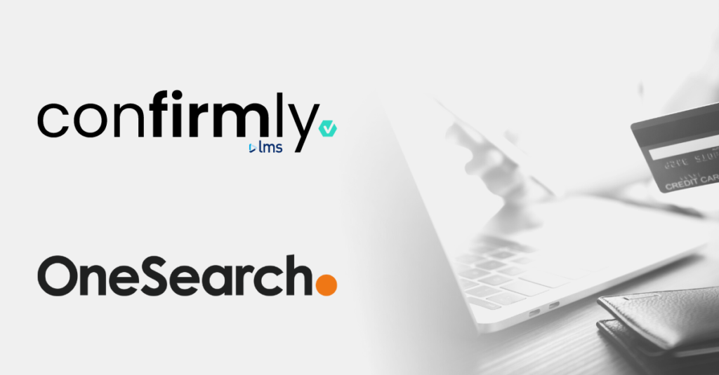 OneSearch partner with LMS to offer confirmly for clients