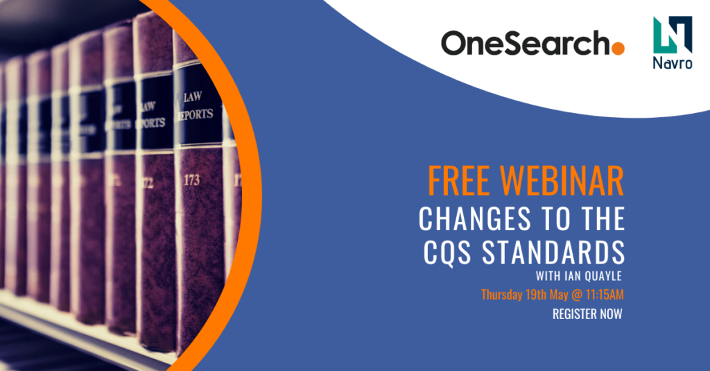 Changes to the CQS Standards | Webinar Image