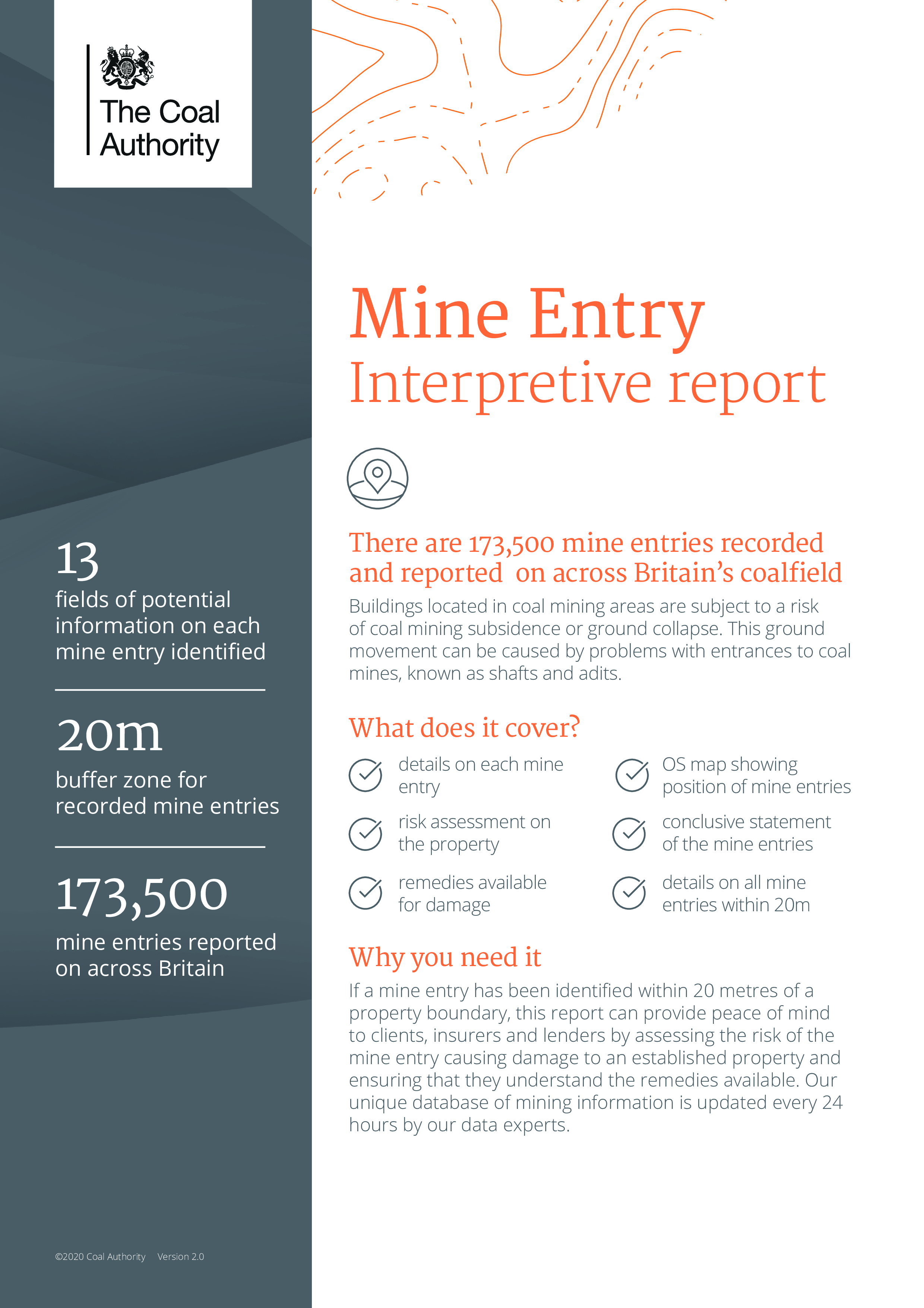 Coal Authority Mine Entry Interpretive Report Image