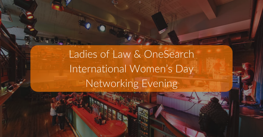 Celebrate International Women’s Day with OneSearch and Ladies of Law Image