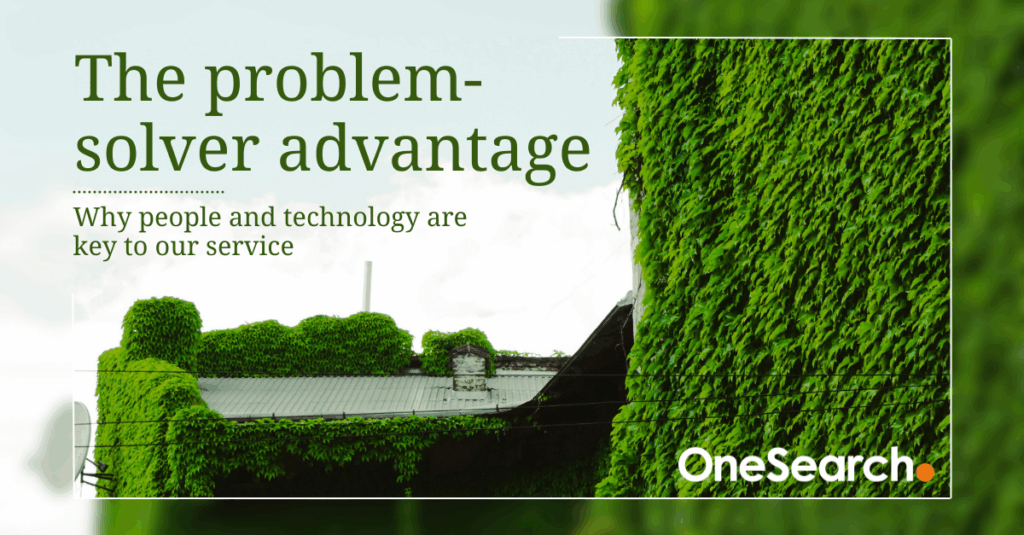 The problem-solver advantage: Why people and technology are key to our service Image