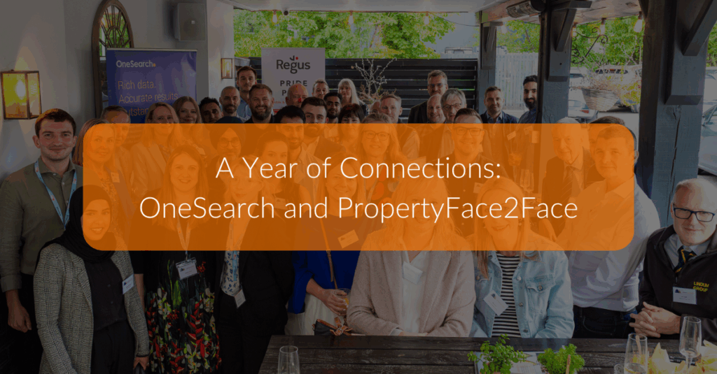 A Year of Connections: OneSearch and PropertyFace2Face