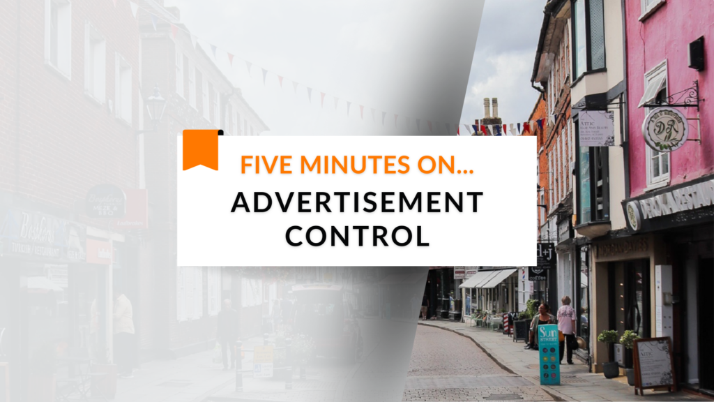 Five Minutes On… Advertisement Control