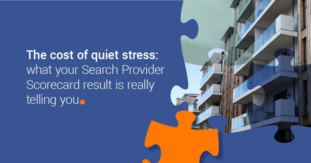 The cost of quiet stress: what your Search Provider Scorecard result is really telling you Image